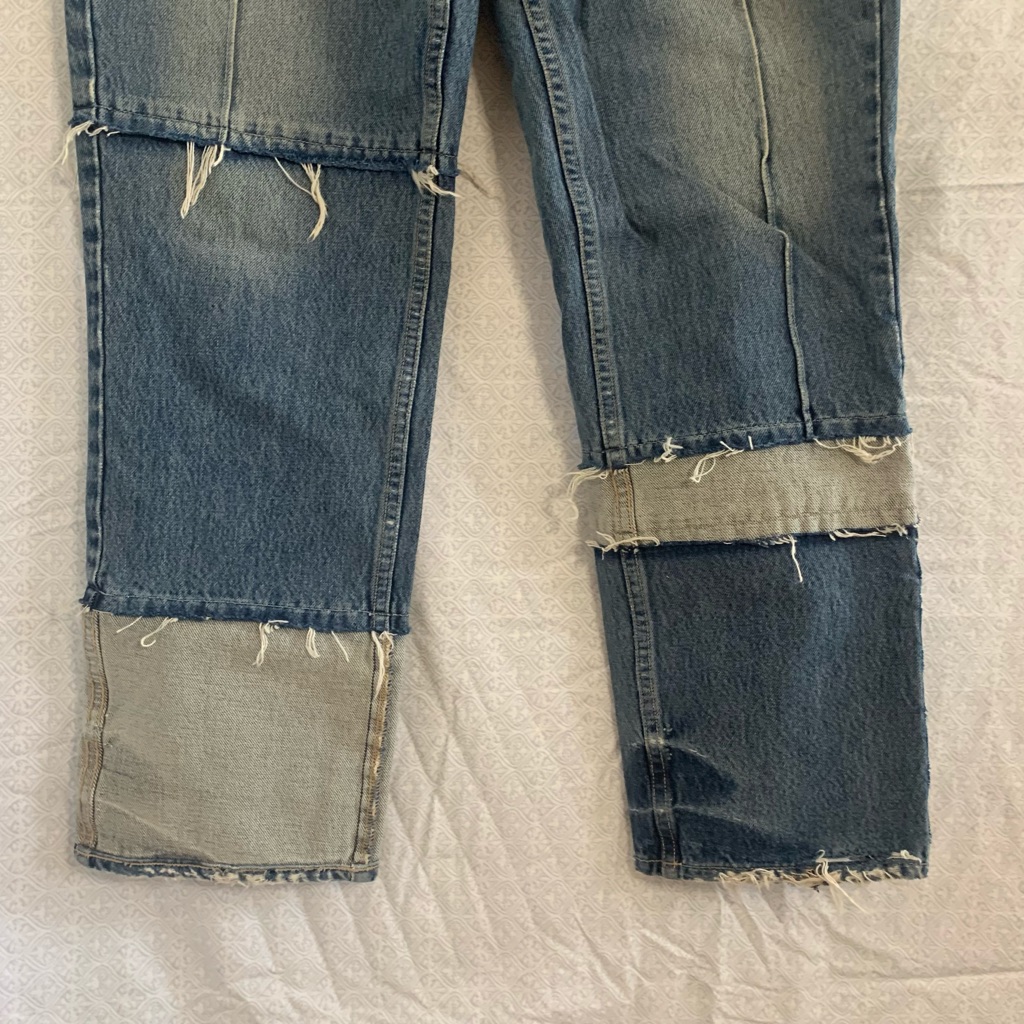 Paige Straight Leg Raw Hemmed Jeans